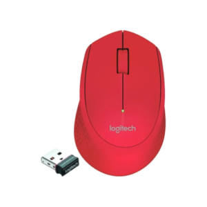 Mouse Logitech M280 inalámbrico Rojo