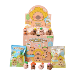 Capybara sorpresa de goma x 36 u