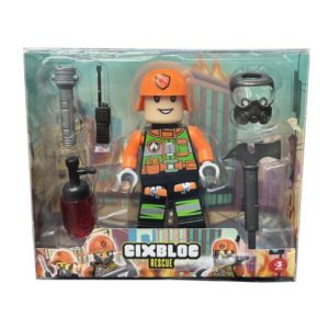 Muñeco Cixbloc bombero