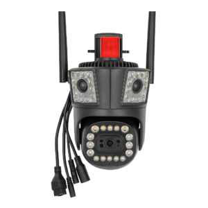 Cámara Robotica Luo E111 Triple Lente Wifi Visión Nocturna
