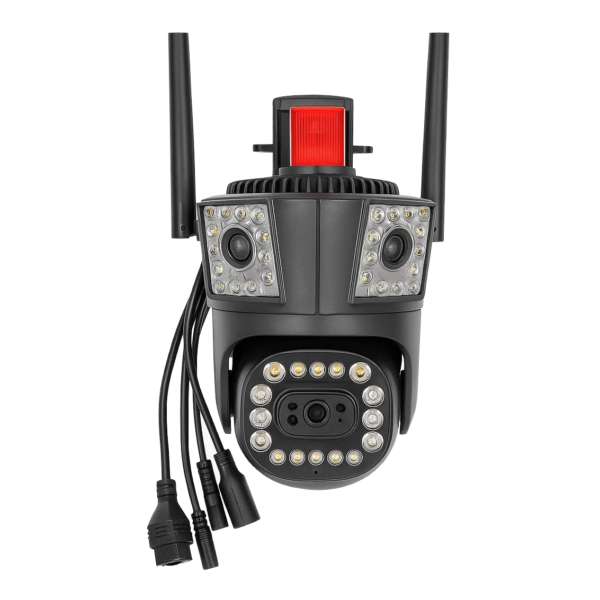 Cámara Robotica Luo E111 Triple Lente Wifi Visión Nocturna
